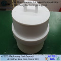 High pressure chemical resistant ptfe tank